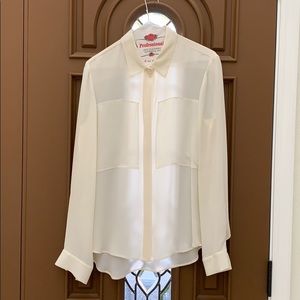 Theory Silk Blouse M